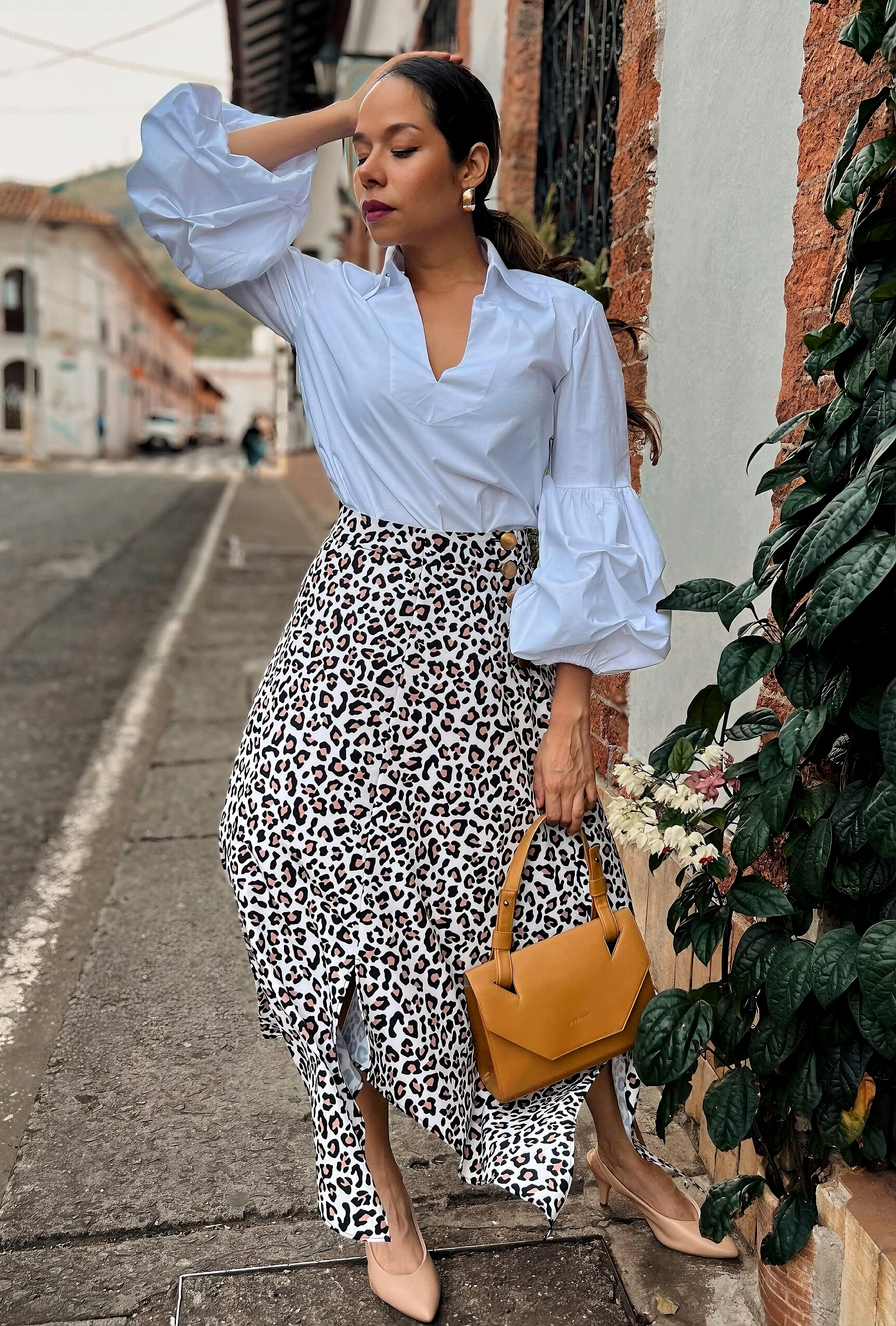 FALDA FILOMENA ANIMAL PRINT