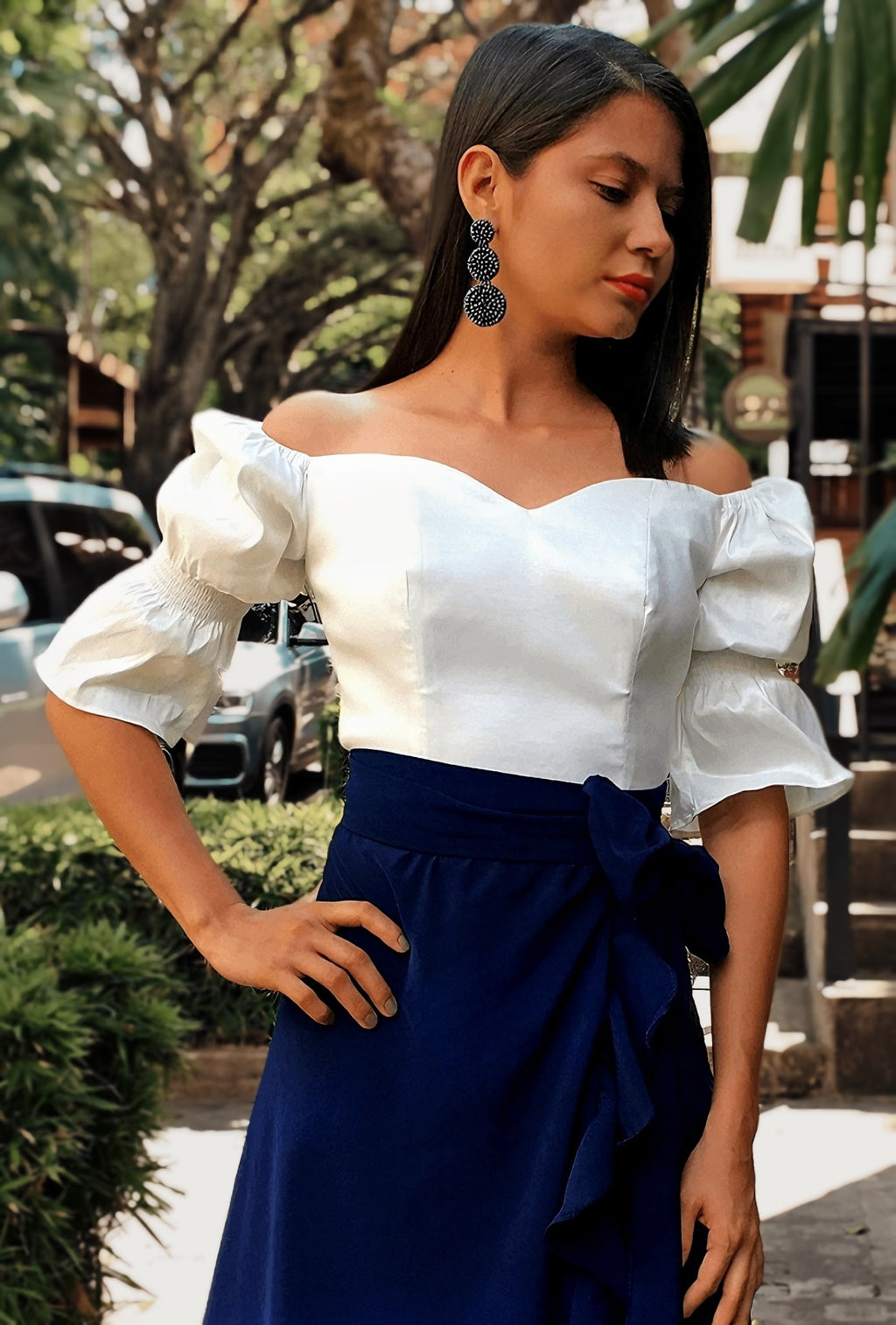 CROPTOP ESCOTE CORAZÓN | "AMARANTHA"