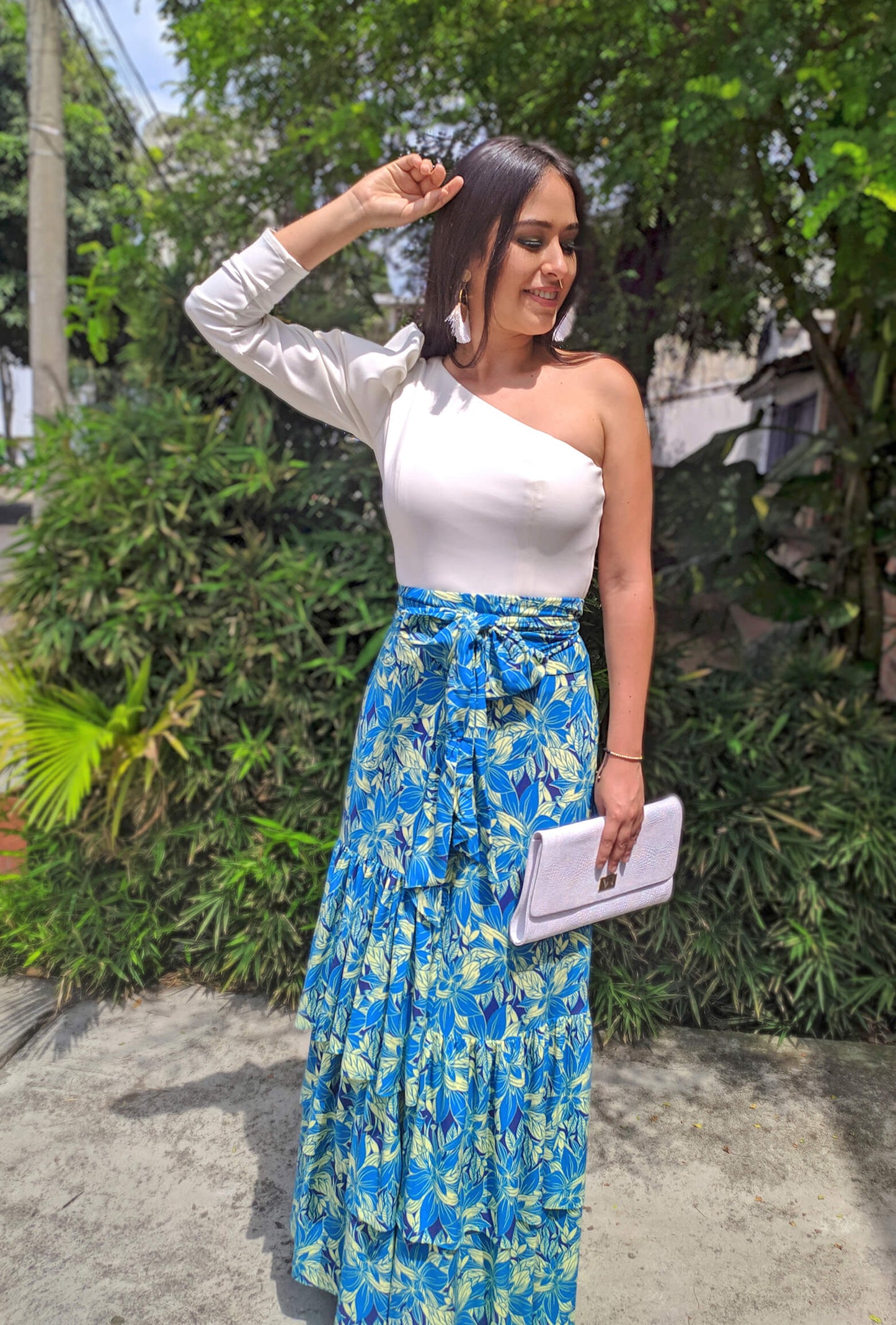 CROPTOP ESCOTE ASIMÉTRICO | LORENZA