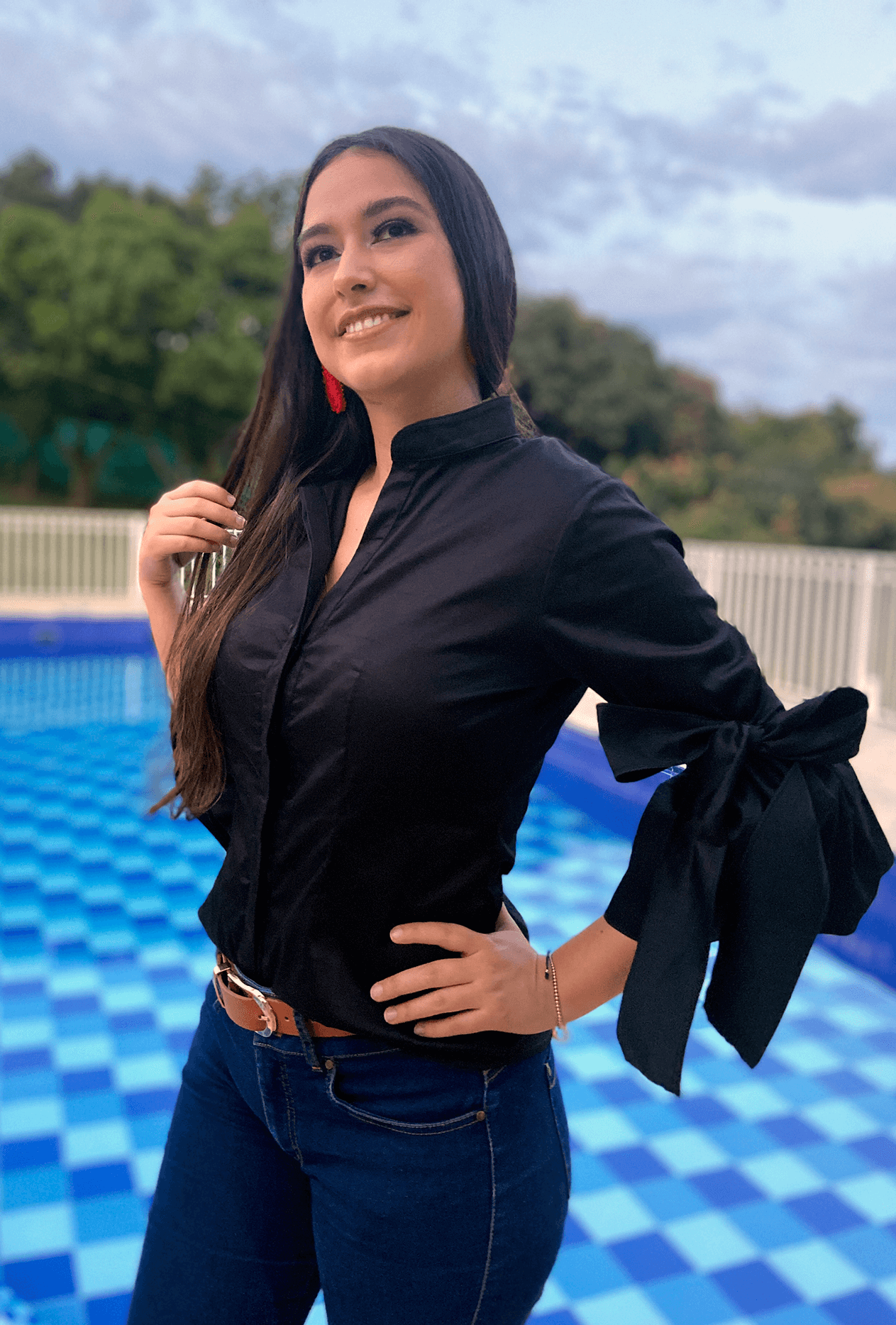 CAMISA CUELLO MILITAR | "LUNA"