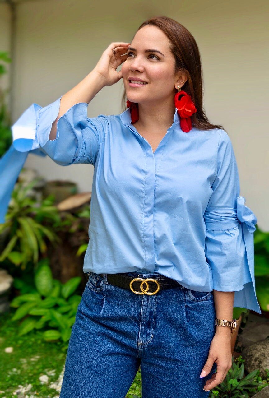 CAMISA CUELLO MILITAR | "LUNA"