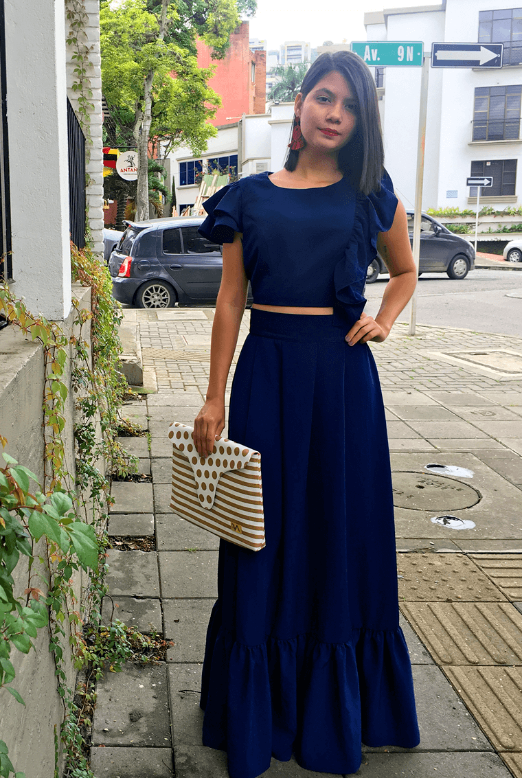 Set CropTop Gabriella - Falda Martina